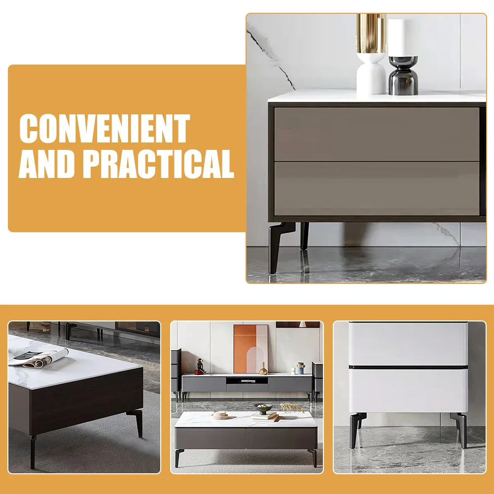 

4pcs Metal For Cabinet Sofa Table Replacement Sofa Legs Nightstand Replacement Legs For Furniture Dresser Hardware