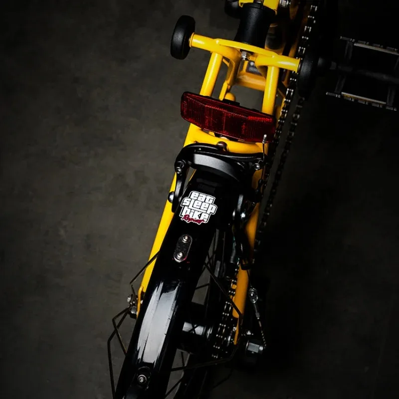 ملصقات دراجة مقاومة للماء "Eat Sleep Ride Repeat" - غطاء متين من مادة PVC ودراجة الطريق والدراجات الجبلية، مقاوم للخدش، للاستخدام الخارجي #4