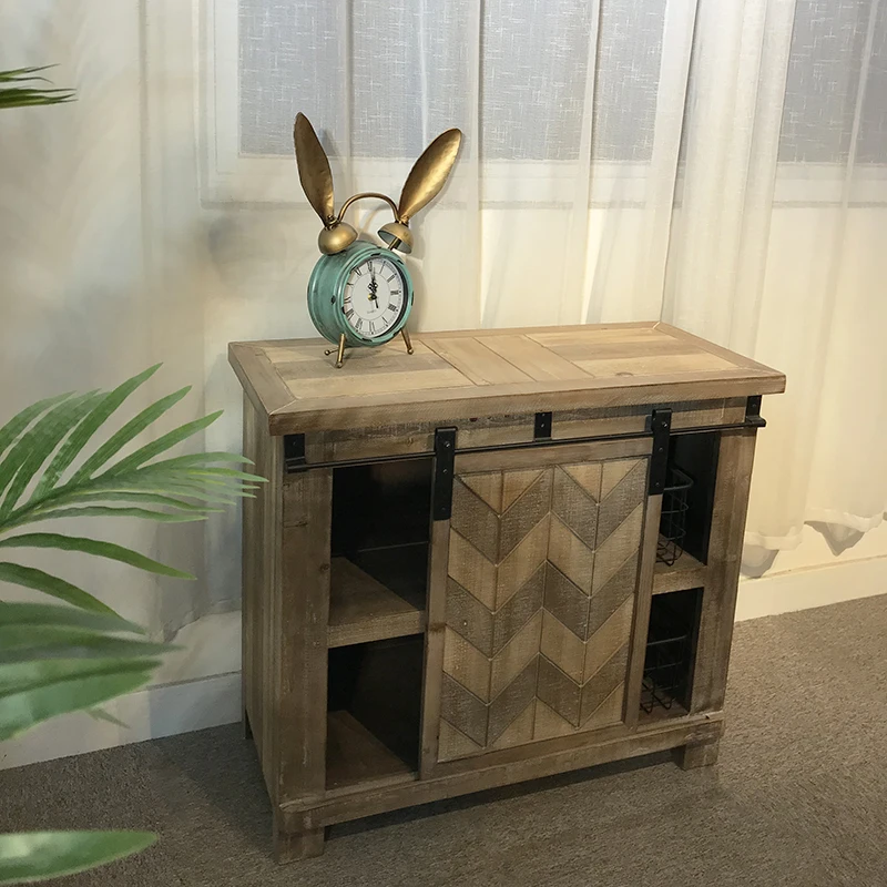 

Entrance Cabinet Living Room Solid Wood Cabinets Bedroom Multi-Layer Locker Tea Cabinet
