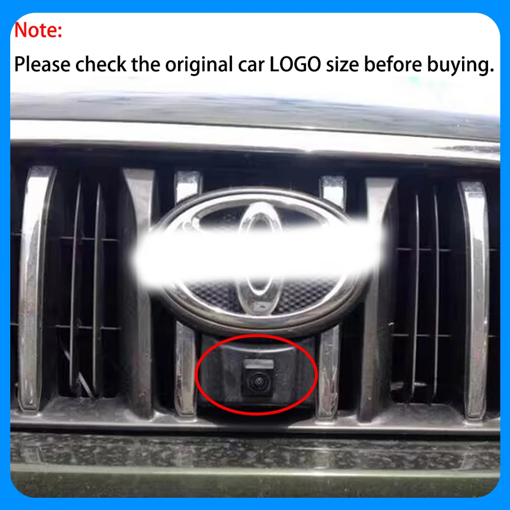 ZhuCamX Ultra Clear Night Vision LOGO Parking Front View Camera For Toyota Land Cruiser Prado 150 J150 LC150 2010 2011 20122013