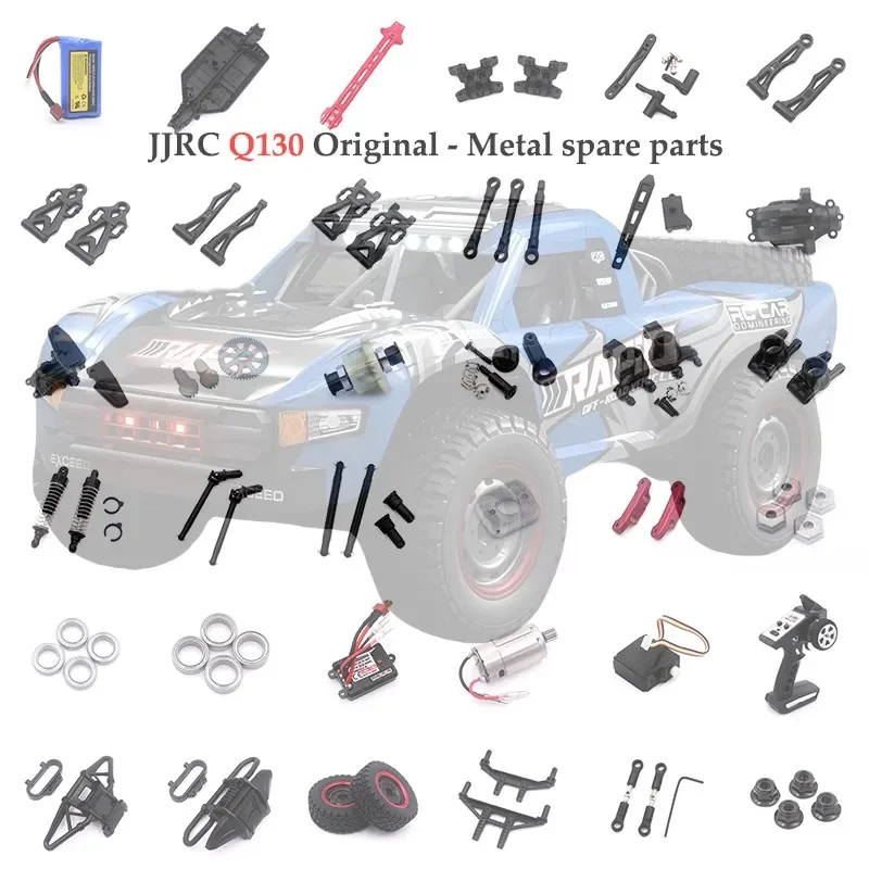 JJRC Q130  RC Car Accessories 6028 6029 6030 6031 High Speed Toy Car Upgrade Part RC Parts，For SCY 16101 16102 16103 16201 Q130