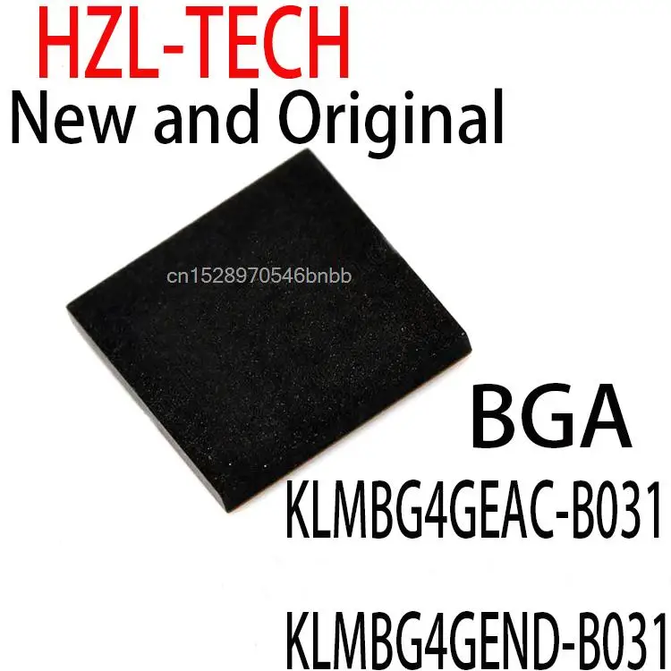 1PCS New and Original BGA KLMBG4GEAC-B031 KLMBG4GEND-B031 KLMBG4GESD-B031 KLMBG4WE4A-B001 KLMBG4WEBC-B031 KLMBG4WEBD-B031