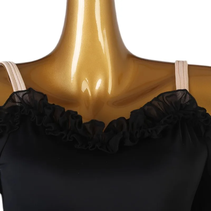 Costume de concours de danse Standard National, pour salle de bal, nouvelle jupe de danse moderne, robe d'examen d'art, beau dos