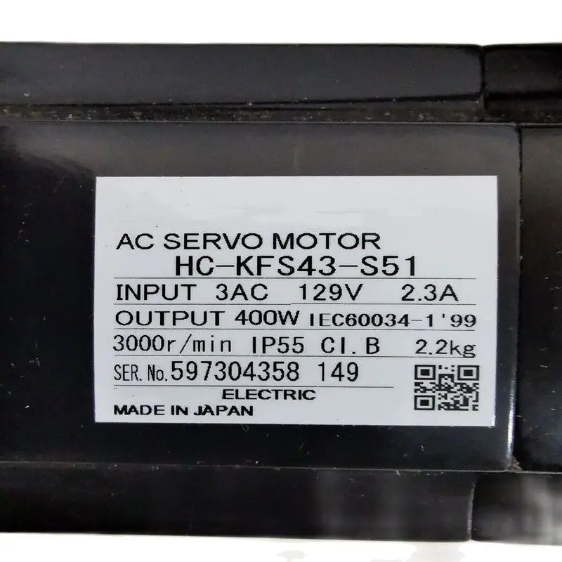 Servo Motor HC-KFS43-S51 In Good Condition