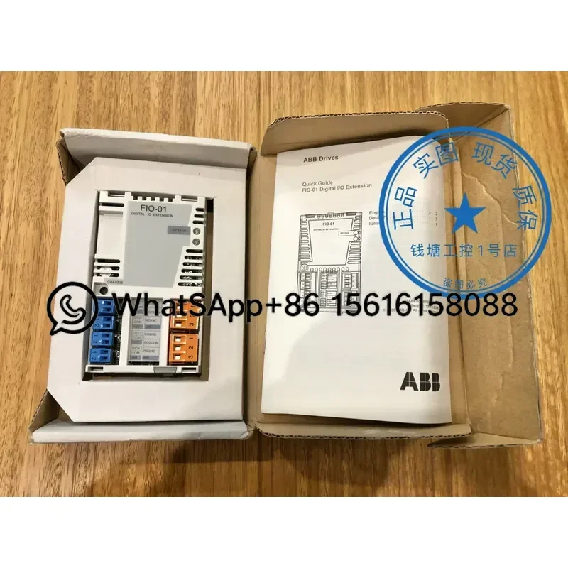 New Original Digital IO Expansion Module FIO-01 FIO-11 FIO-21 for ABB Inverter Drive PLC Control Board Replacement Part