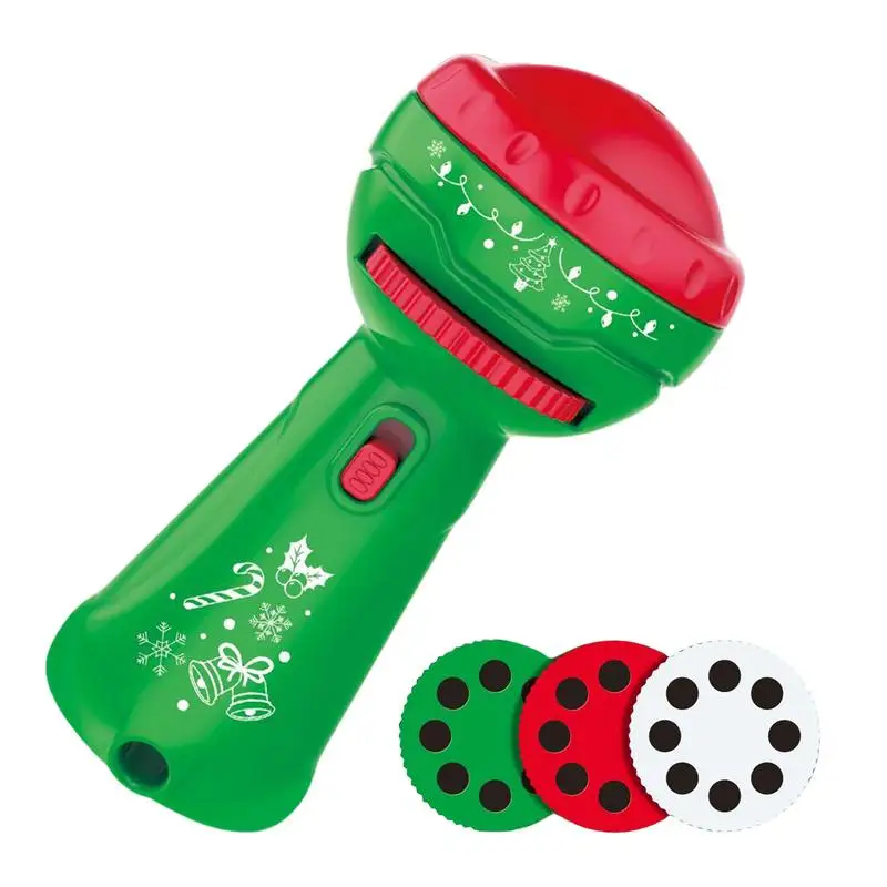 Flashlight Projector Christmas Funny Torch Projector 24 Christmas Patterns Flashlight Projector Bedtime Cognition Fun Torch Toys