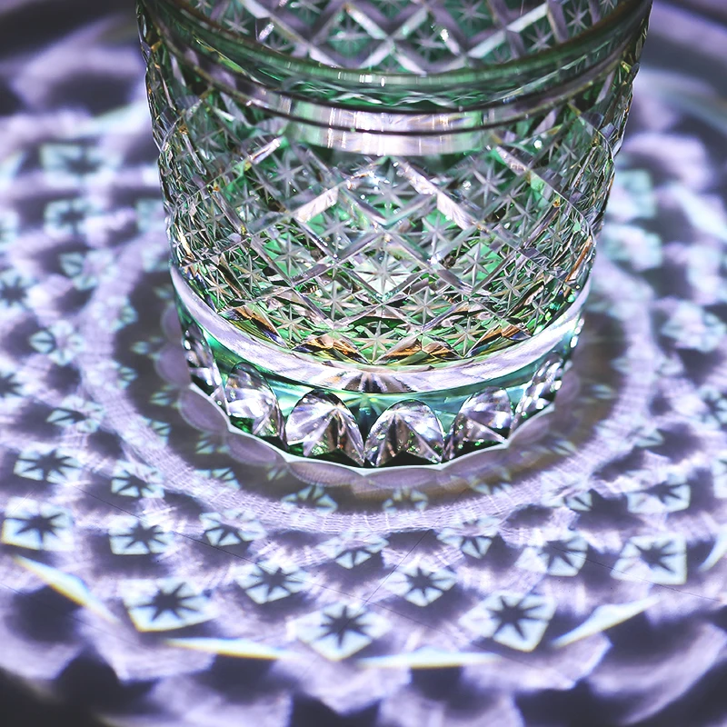 

Personalized Whisky Glass-- Engraved Old Fashioned Glasses Whisky Glass Vintage Colored Glassware for Party Wedding