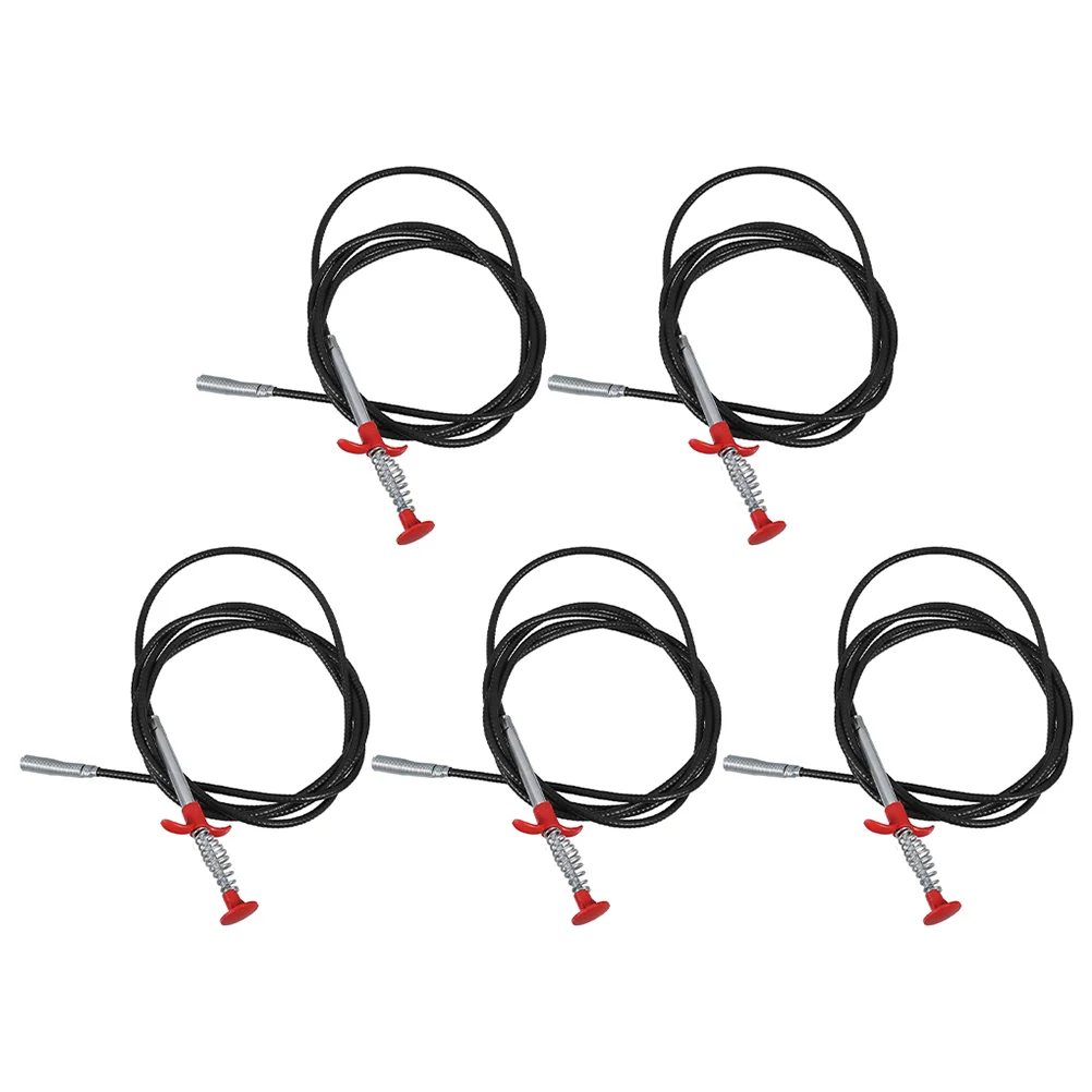 

5 Pcs Flexible Gripper Pick Tool Tools Bendable Grabber Stainless Steel Four Claw Sink Drain Cleaner