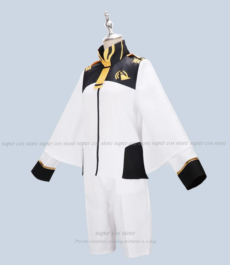 La bruja de Mercurio Suletta Mercury Miorine Rembran Anime Cosplay disfraces peluca conjunto completo Anime hombres Cosplay disfraz de Halloween