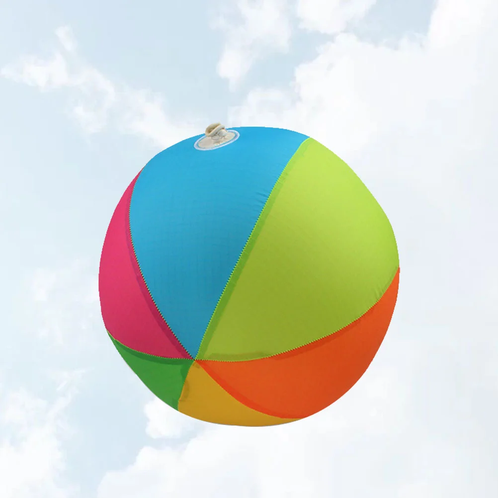 

Inflatable Ball Sports Parent-child Miniature Dollhouse Volleyball Toy Blow up Outdoor Playing Latex