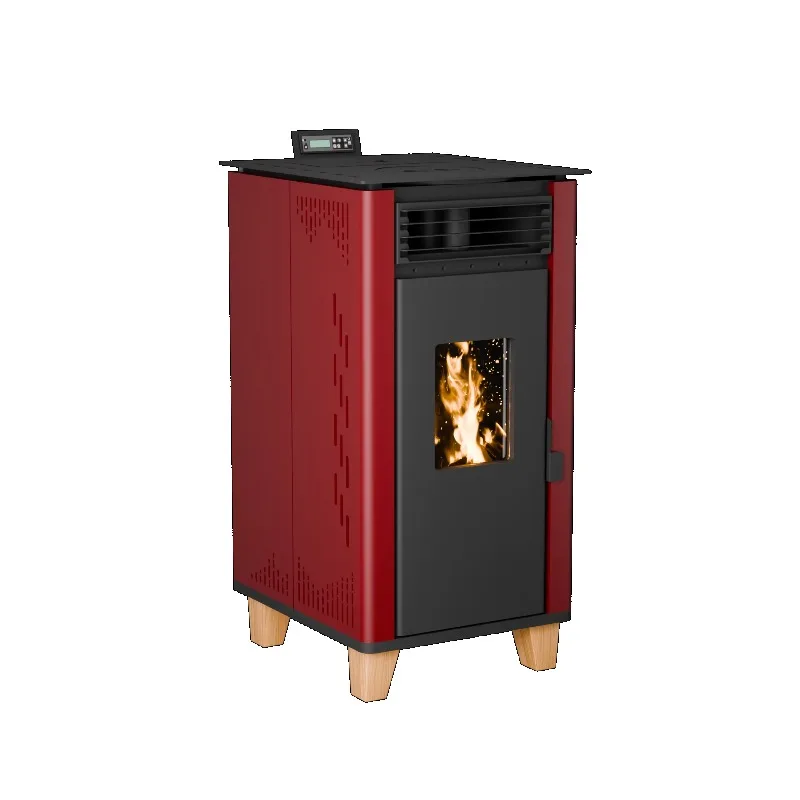 Modern Design Quality Wood Pellet Stove Freestanding Home Heater For Wood Coal Charcoal Burning Villa Installation Included