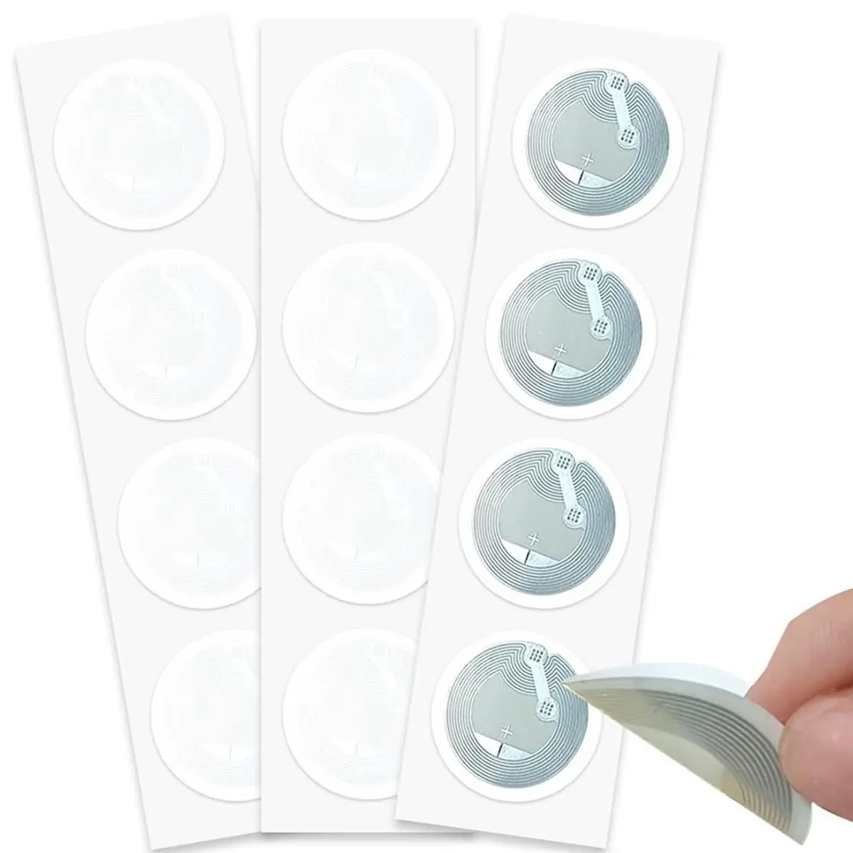 Y69A 250pcs NFC Tags,NFC Cards,NFC Stickers Ntag215 NFC Tag NFC Coin Cards for TagMo, NFC Enabled Mobile Phones and Devices