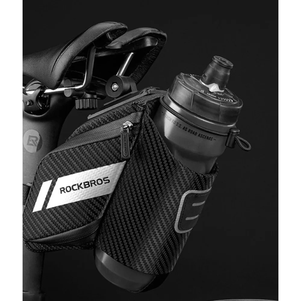 Bicycle tail mountain road water bottle, riding cushion, saddle bag, folding bike rear seat bag_voghion.com
