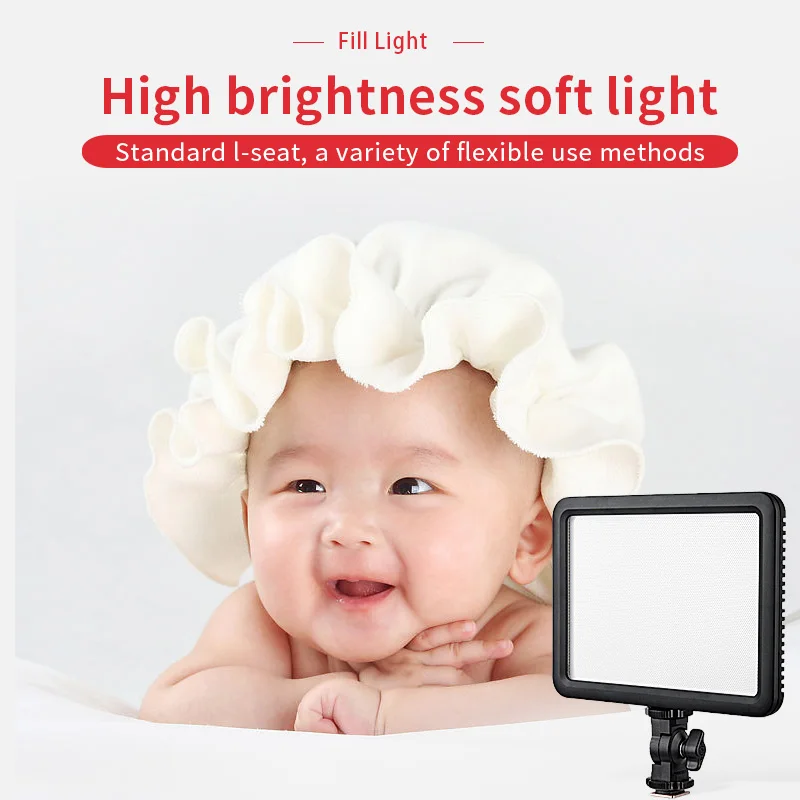 Godox P120C Led Video Light 3300K~5600K With NPF550 Battery Photography Panel Lamp For Photo Studio Camera Shooting