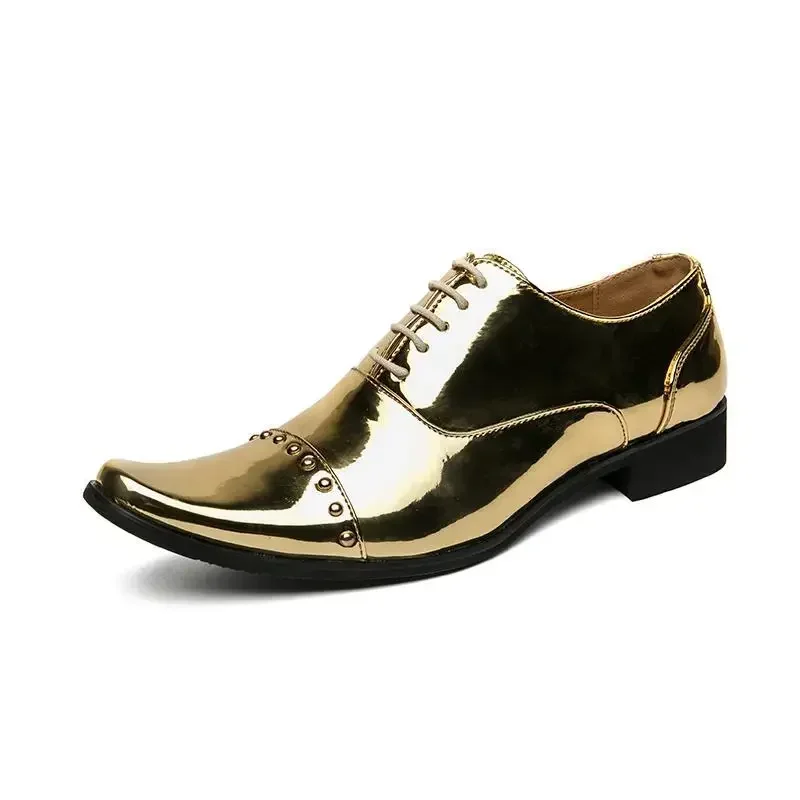 Hand gefertigte Herren Echt leder Derby Schuhe High-End Echt leder spitze Zehen Schuhe Hochzeit Business Abend garderobe Schuhe Mode