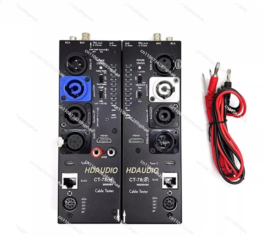 CT-88 خط إشارة خط منفصل متعدد الوظائف HDM خط اختبار الصوت التلقائي