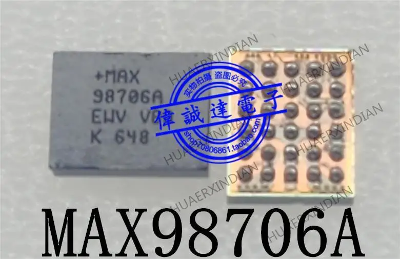 New Original MAX98706AEWV+  MAX98706A BGA