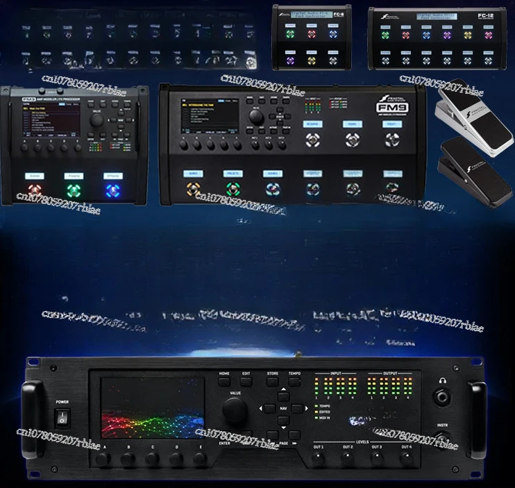 【 New Realm of Sound Effects 】 Fractal FM3/FM9/FX3 Mark II Rack Effector, FC6/FC12 Emoji Pedal