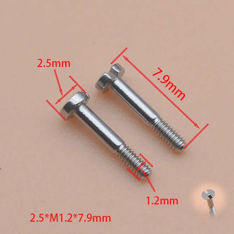 2/5pcs Watch Bezel Screws For Hublot Bigbang Classic Series Stainless Steel Screw H-Shaped U-Shaped Screws Watch Repair Parts Af