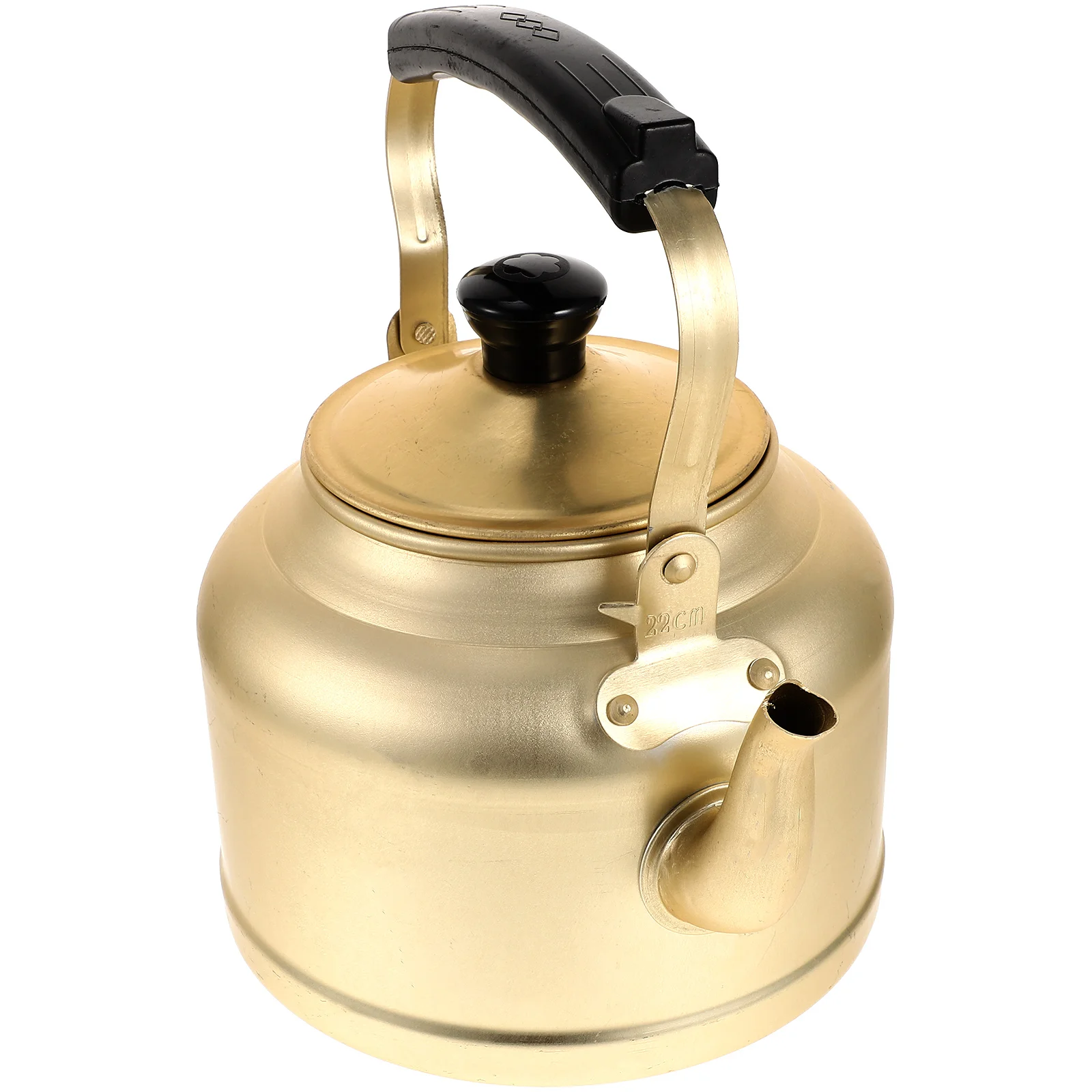 

Aluminum Kettle Water Heating Pot Stovetop Tea Pot Water Boiling Family Use Heat Resistant Bottom Safe Handle Gift