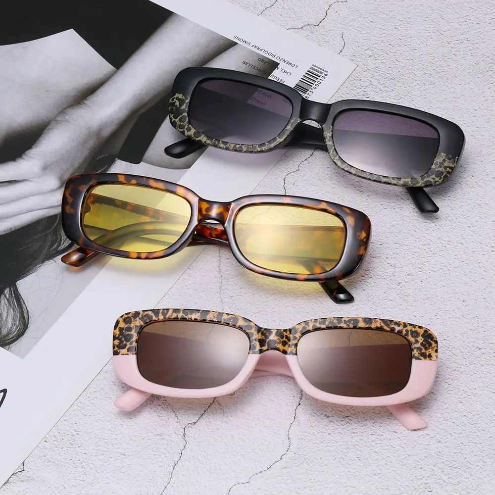 Gafas de sol retro montura cuadrada UV 400 para mujer - imagen 5