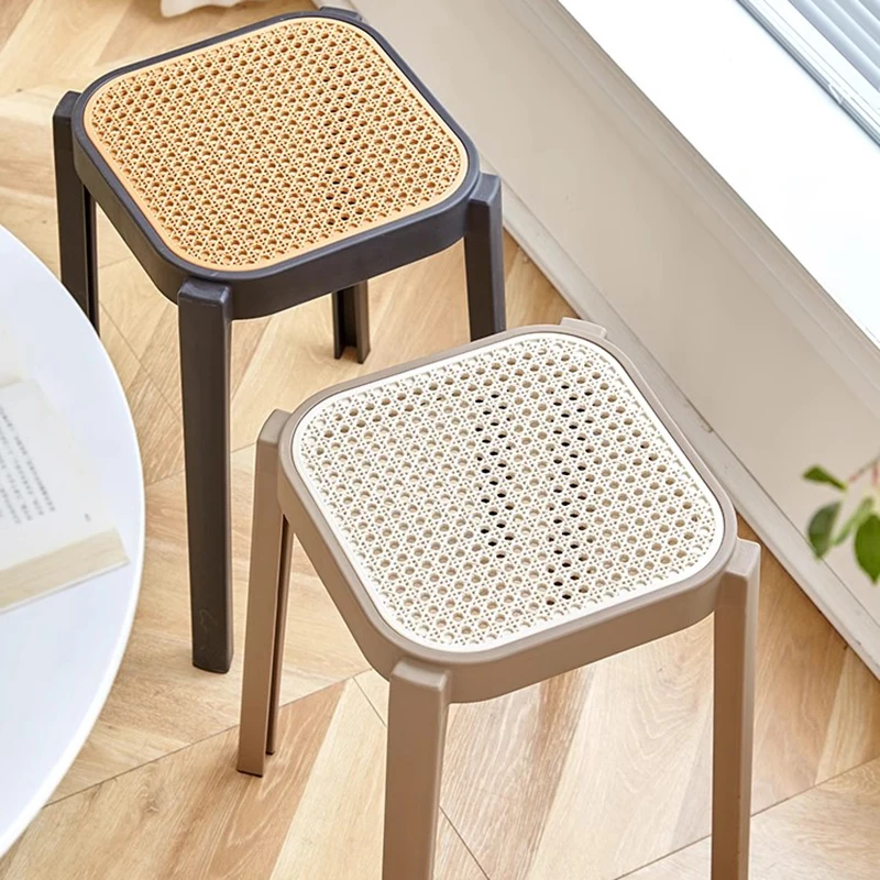 Nordic Simplicity Dinning Stool Household Kitchen Wooden Stool Modern Living Room Taburete Silla Cocina Home Furniture