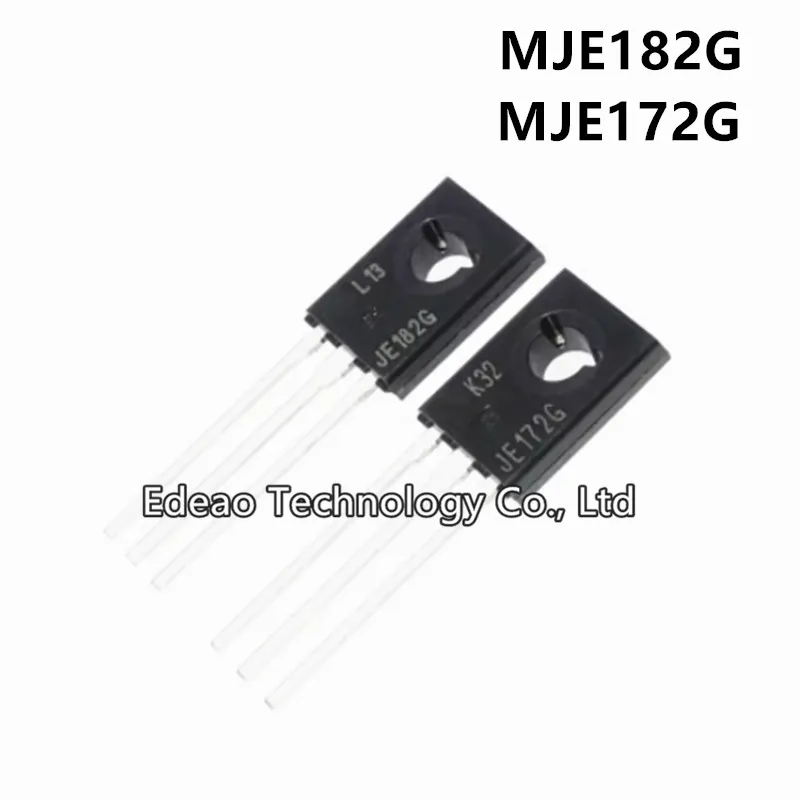 10PCS~100PCS/lot JE172G JE182G MJE172G MJE182G DIP TO-126 Power transistor