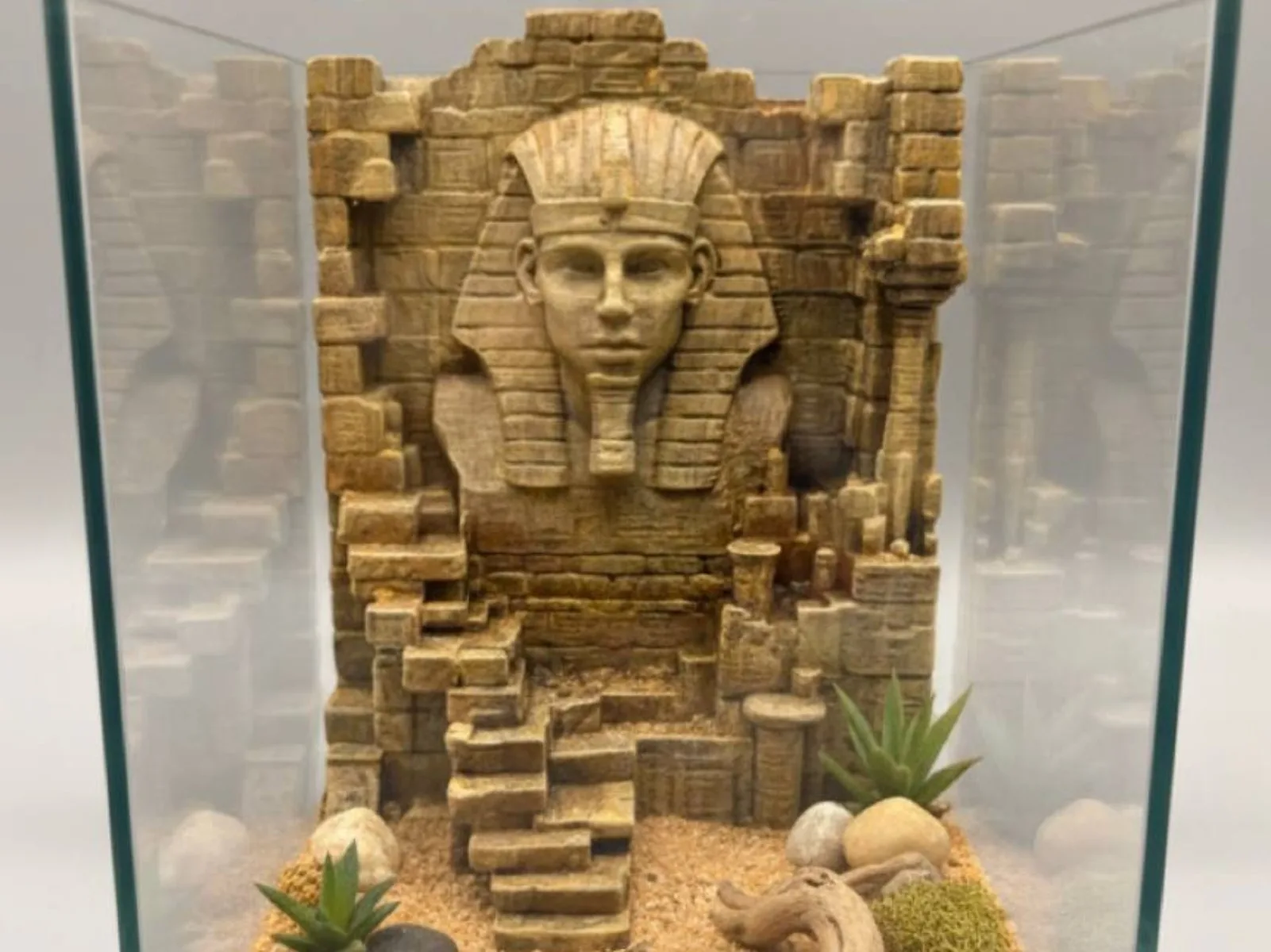 3D Printed Egyptian Pharaoh Figurine Diorama, Ancient Ruins Ornament, Aquarium Fish Tank Landscaping Reptile Terrarium Decor - AliExpress 26 3D Printed Egyptian Pharaoh Figurine Diorama, Ancient Ruins Ornament, Aquarium Fish Tank Landscaping Reptile Terrarium Decor - AliExpress 26