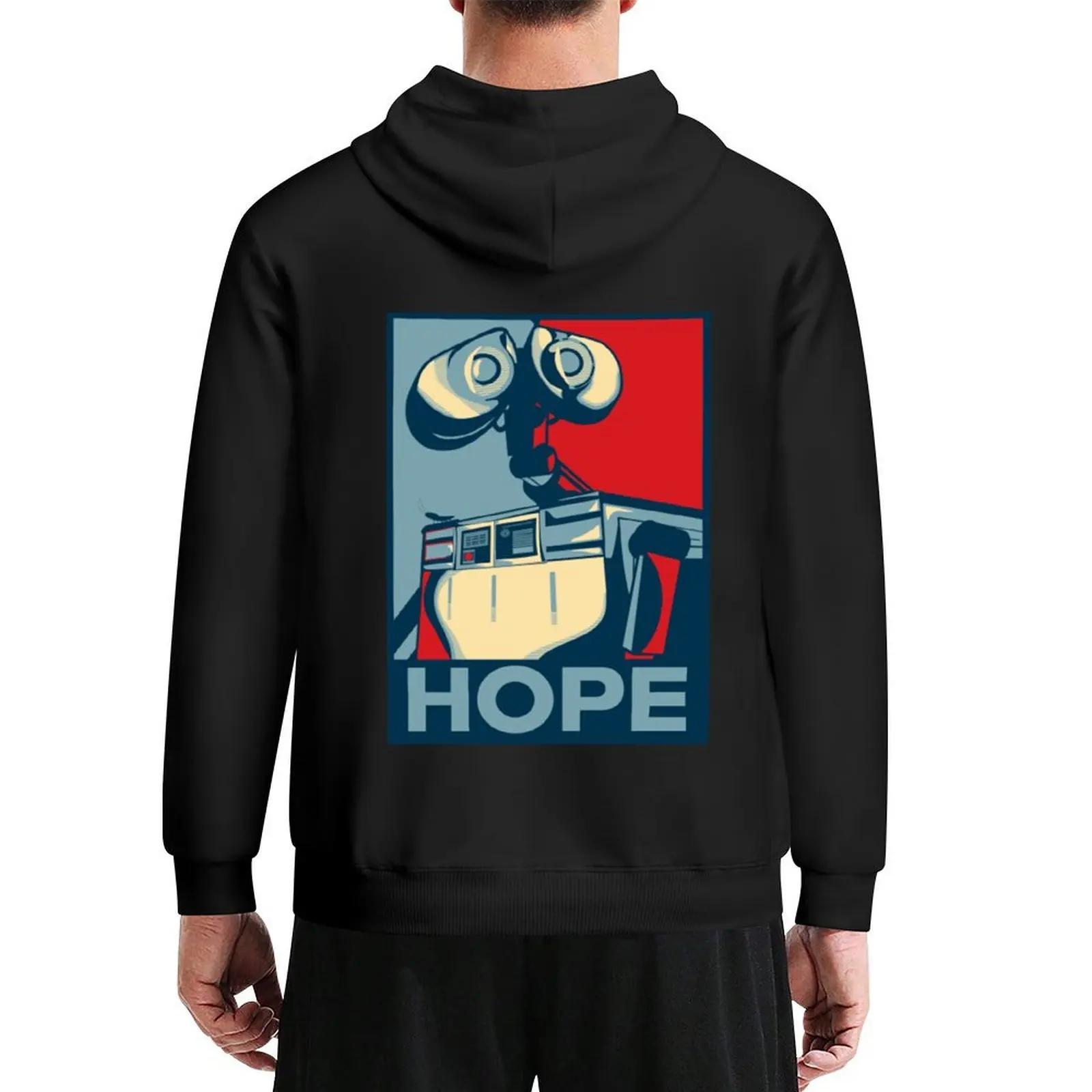 

Fun trust in walle Hoodie male clothes autumn japanese style men's coat tracksuits