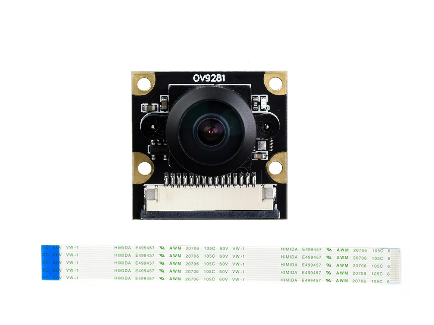 Imagem -05 - Waveshare-câmera Mono para Raspberry pi Obturador Global 1mp 4b 3b Ov9281160