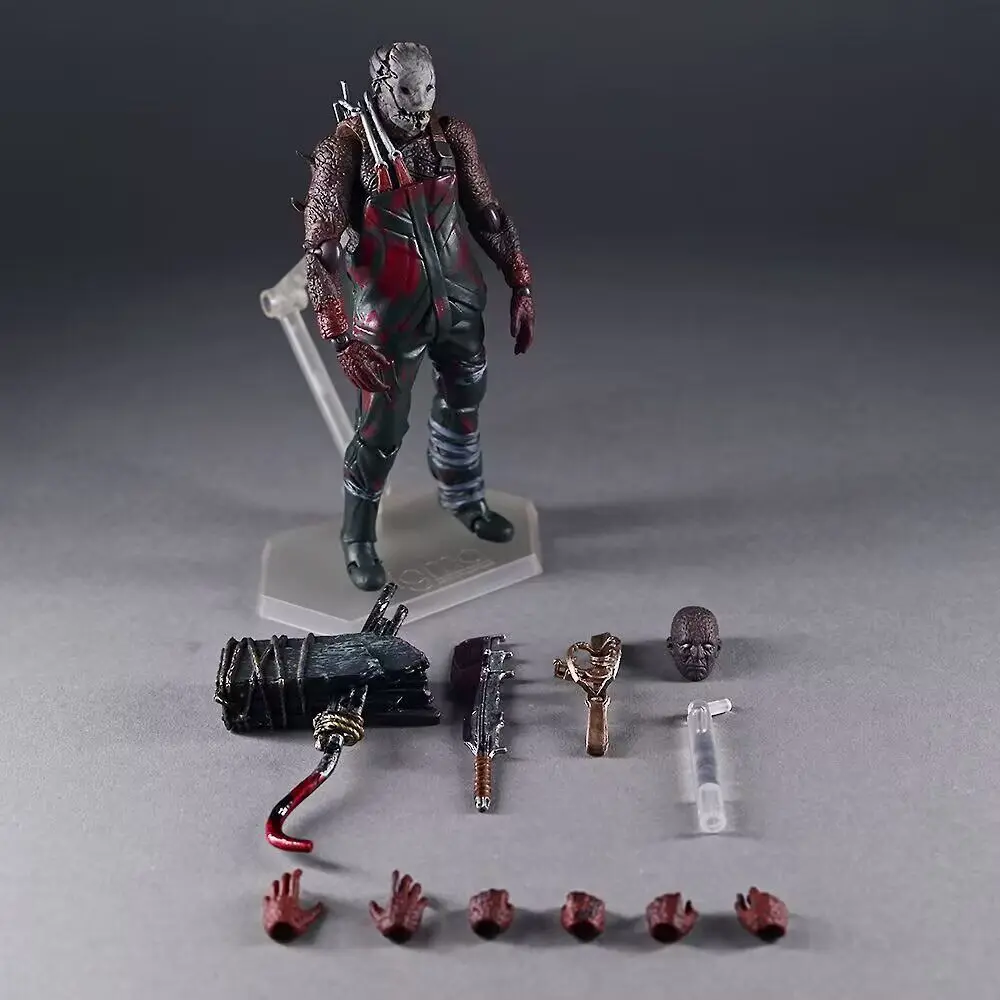 Dead By Daylight The Trapper Killer Articulated 135 Sammler-Actionfigur aus PVC für Spiele-Enthusiasten, Sammlerstück und Ausstellungsstück