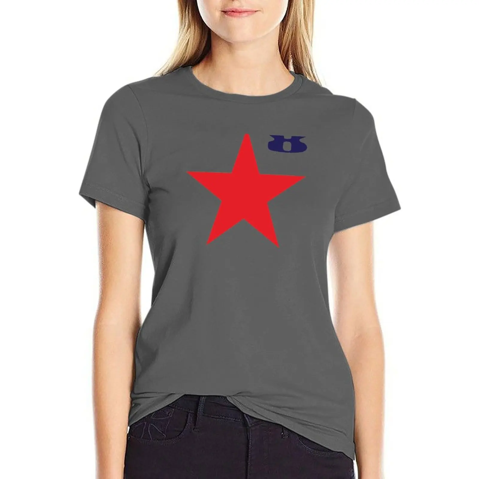 Paul Weller - Star T-shirt vintage clothes korean fashion plus size t shirts for Women loose fit