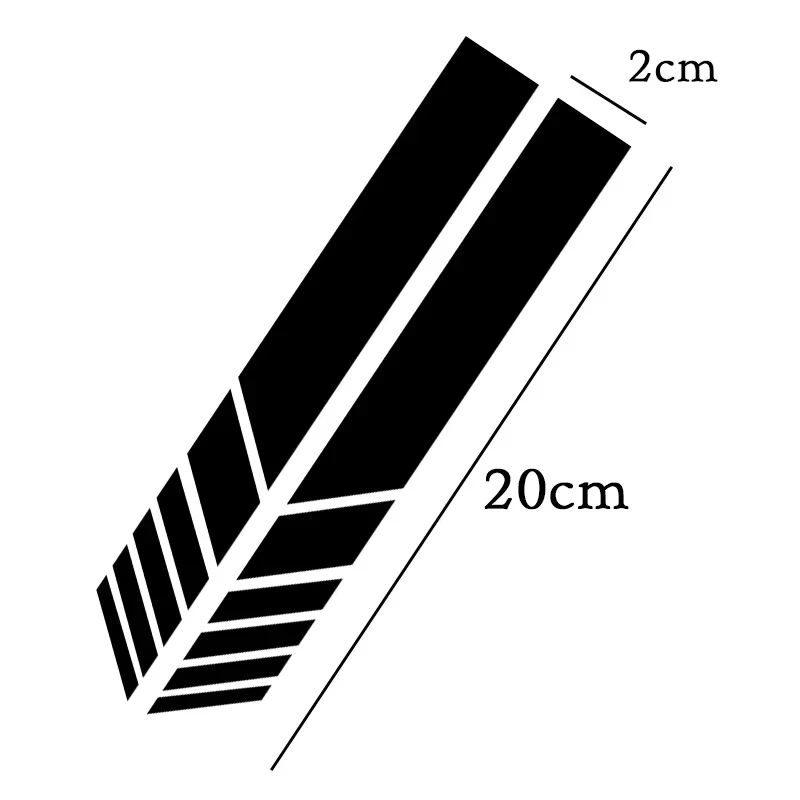 

Suzuki Car Rear View Mirror Stickers Decal Exterior Accessories for Grand Vitara SX4 Swift Jimny Alto