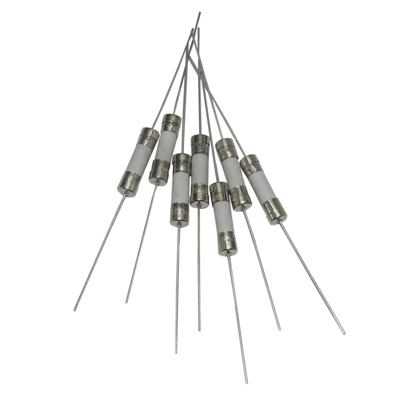 【5PCS】Ceramic Fuse Tube Fuse With Pin 5X20MM 250V 0.5A 1A 2A 3A 4A 5A 6A 7A 8A 10A 12A 15A 20A 25A 30A