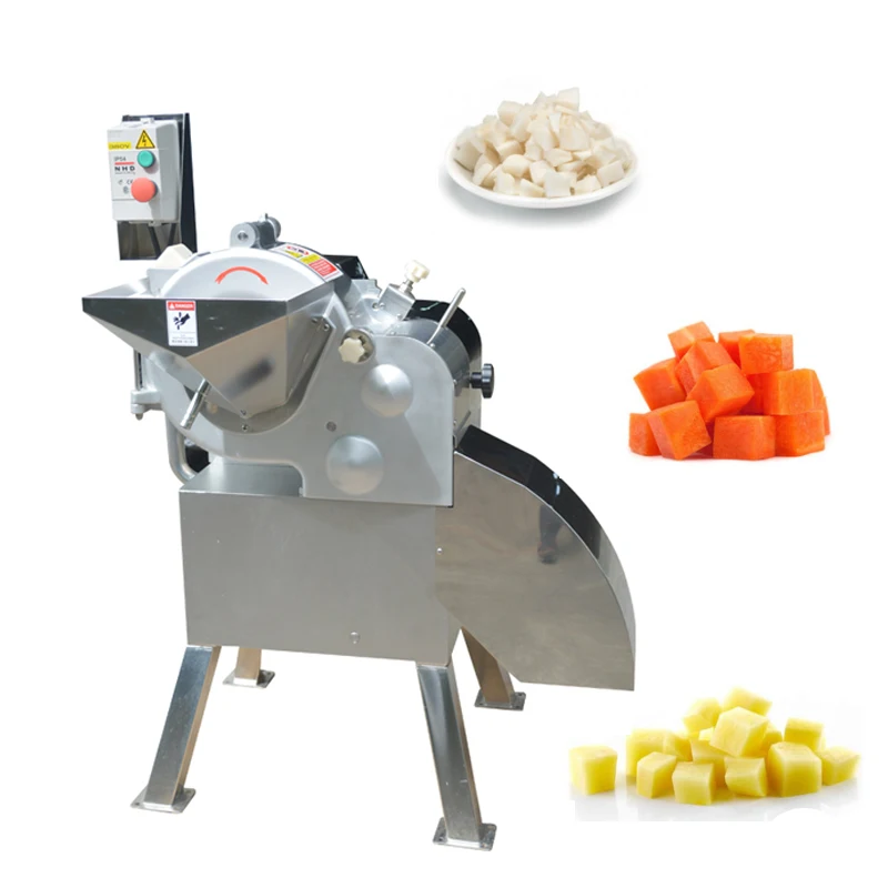 

Industrial Commercial High-speed Fruit and Vegetable Dicer Carrot Onion Vegetable Machine
