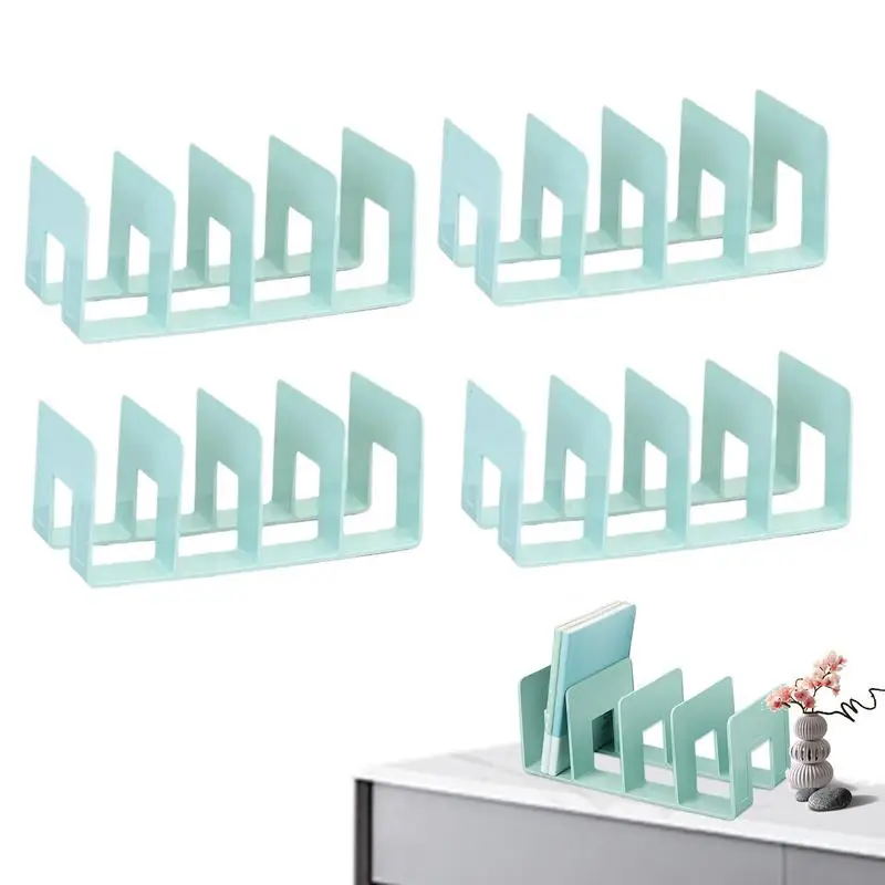 

Book Ends For Book Acrylic Sorter Desktop Organizer Bookend Vertical Scrapbook Paper Storage Book Organizer Rack For School