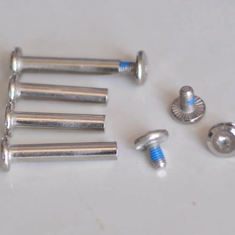 

16Pcs Metal Inline Skate Screws Stainless Steel Bearings Skating Wheel Screws Replacement Parts for Roller Skates