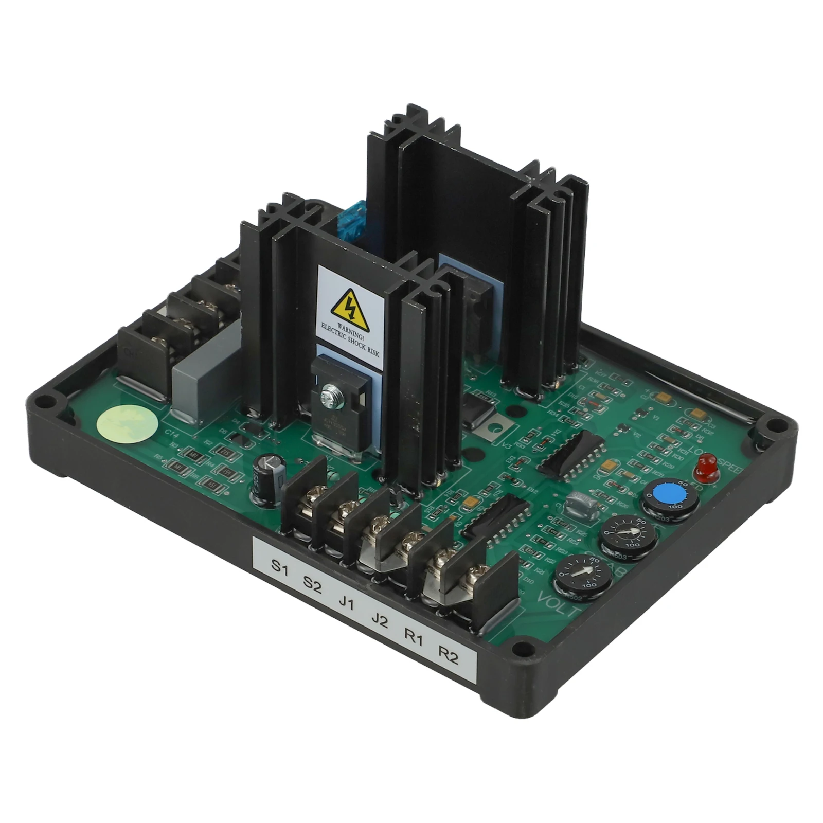 

Модуль регулятора напряжения GAVR-20B 20А для генераторных установок, регулируемый по диапазону напряжения