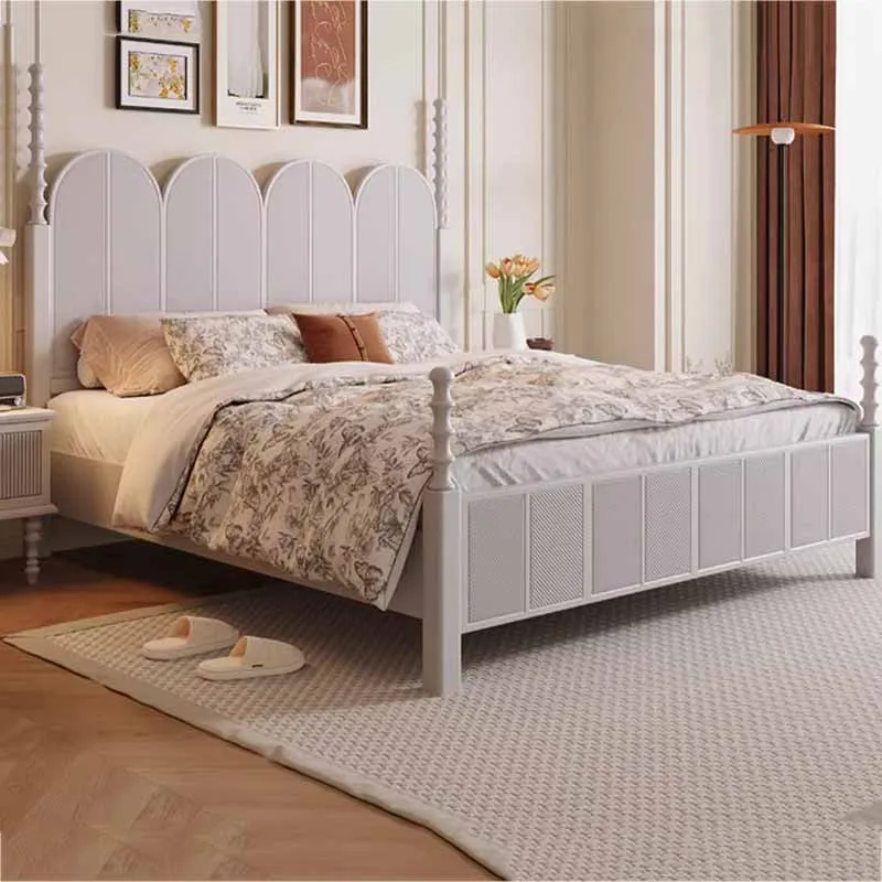 رخيصة مصمم إطار سرير مزدوج أسود تخزين الطابق المنزل سرير مزدوج الملكة النوم الأوروبي Letto Matrimoniale الشمال الأثاث