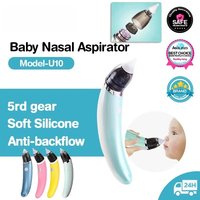 New Electric Baby Nasal Aspirator Electric Nose Cleaner Sniffling Equipment Safe Hygienic Nose Snot Cleaner For Newborns