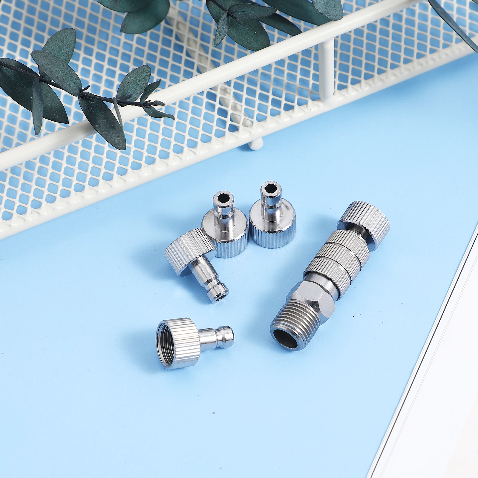 

1 Set Adapter Fittings Hose Connectors Replacement Quick Disconnect Universal Design Durable Sealing Accessories Tool