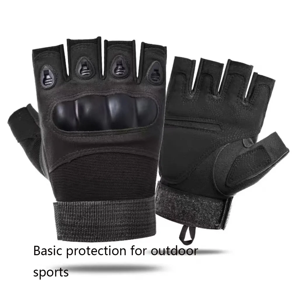 Half-finger Taktische Handschuhe männer Outdoor Radfahren Sport Anti-rutsch Tragen Bergsteigen Fitness Training Fünf-finger Handschuhe