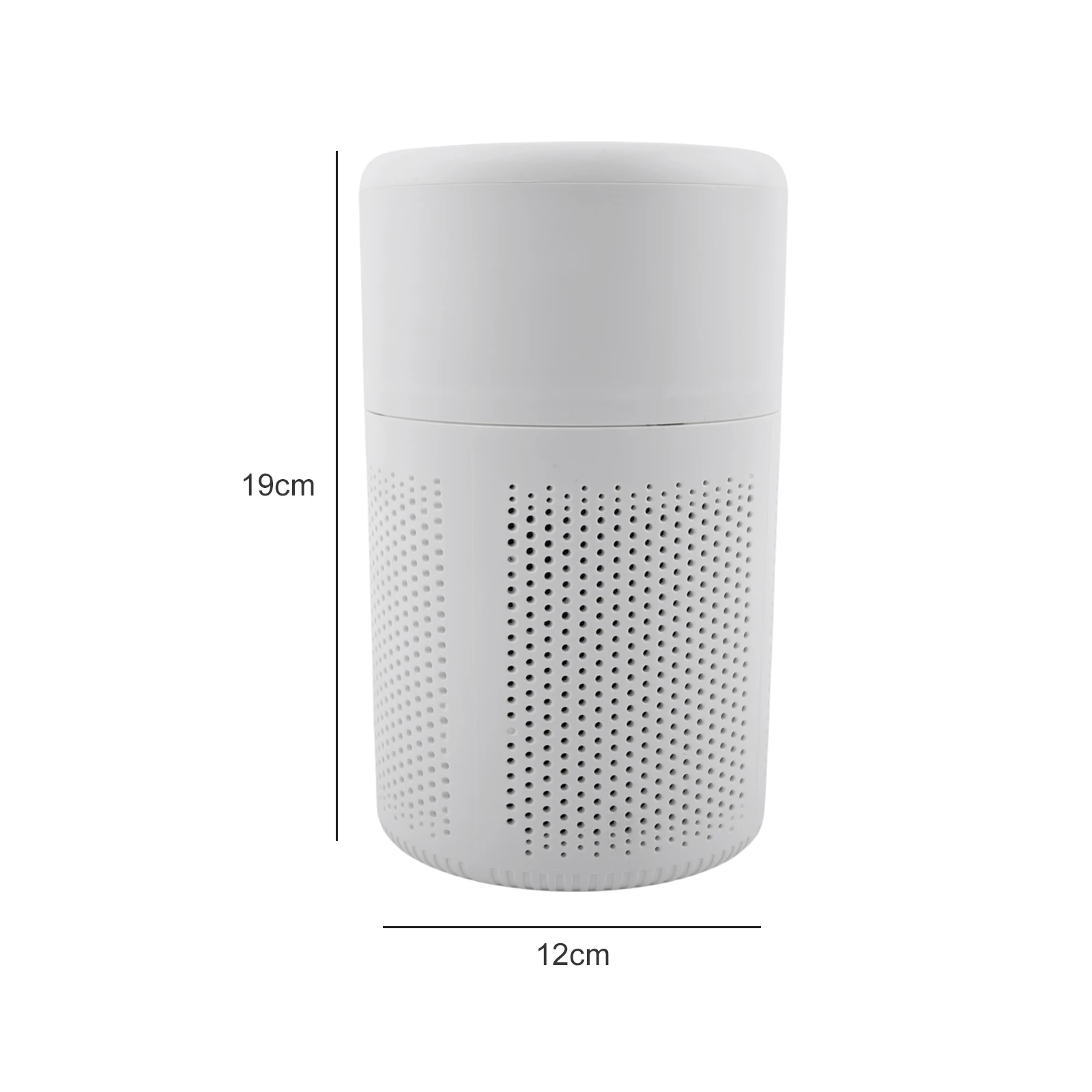 Advanced Air Purification System White Air Purifier Deodorization Feature PM 2.5 Removal Advanced Filter Technology