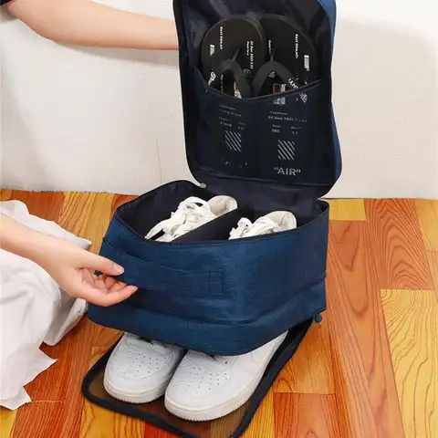 3 레이어 신발 가방 여행용 수납 상자 주최자 핸드백 남성용 여성용 수하물 가방 더플 토트 백 여행 액세서리 3 레이어 신발 가방 여행용 수납 상자 주최자 핸드백 남성용 여성용 수하물 가방 더플 토트 백 여행 액세서리