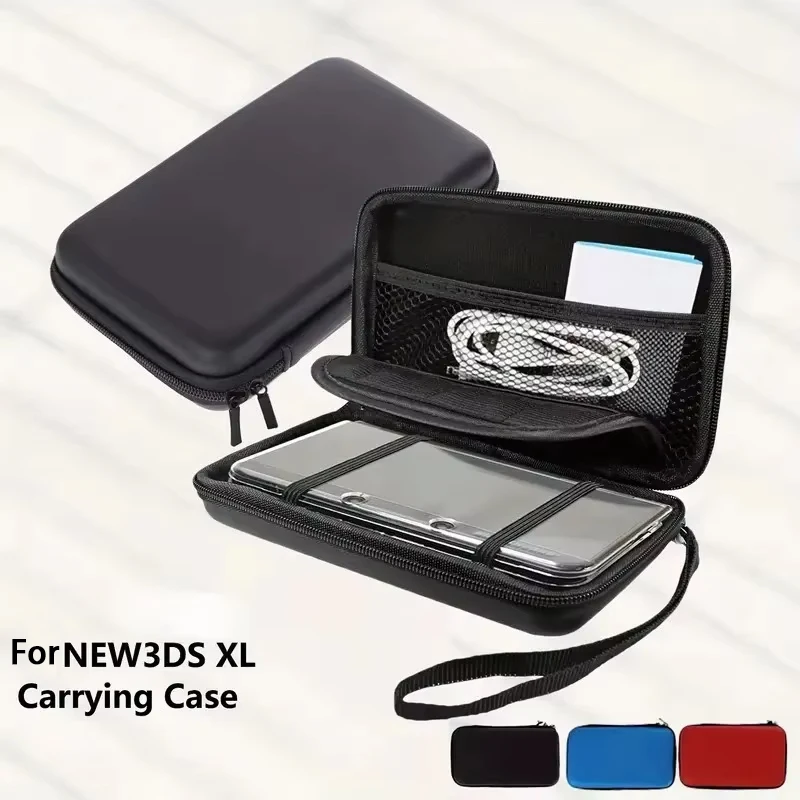 Carrying Case Storage Box for New3DS XL, New3DS LL, 3DS XL, and 3DS LL, Console Storage Bag