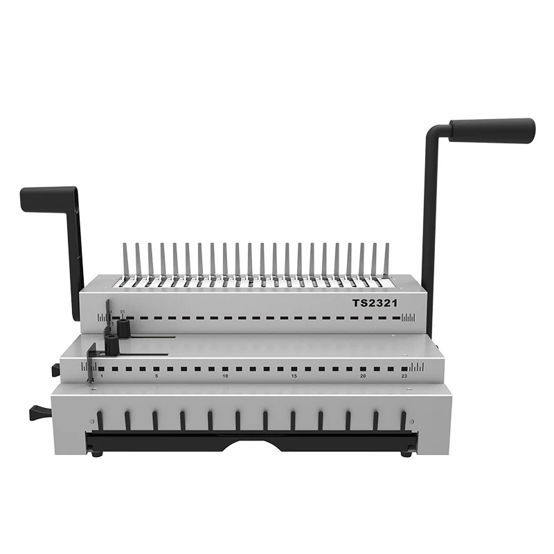 RAYSON-Machine à relier les fils et les peignes TS2321, utilisation rapide