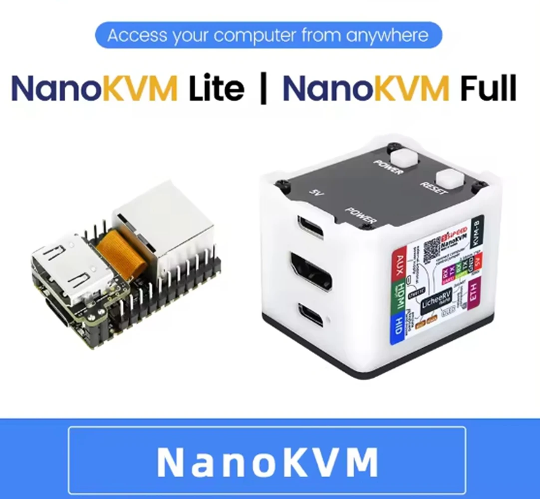 

Sipeed NanoKVM PiKVM Mini Remote Control Operation And Maintenance Server HDMI Raspberry Pi NanoKVM