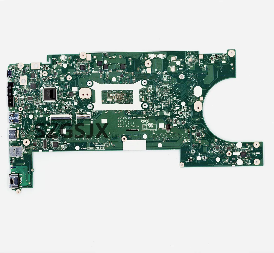 FOR Lenovo Thinkpad L480 L580 Laptop Motherboard NM-B461  with i5-8250U/i5-8350U CPU FRU: 01LW293 01LW343 01LW375