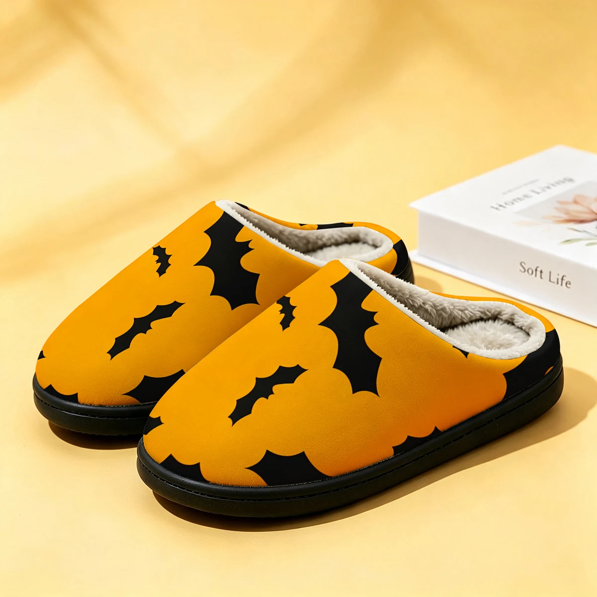 オレンジスカラップバットトップ レディース冬用高級コットンス - Men Shoes Winter のレビューと価格