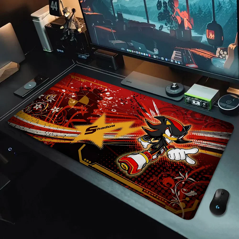 S-Shadow the H-Hedgehog Gaming Custom Mouse Pad-Non-Slip Waterproof Ergonomic Desk Mat for PC Laptop Office & Gamers Large Size